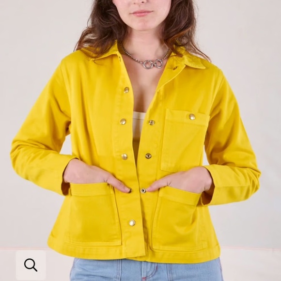 Big Bud Press Work Jacket Yellow XXS - Picture 1 of 3